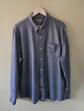 NWOT J. Crew Performance XL Modern Academia Business Casual Jersey Knit Shirt